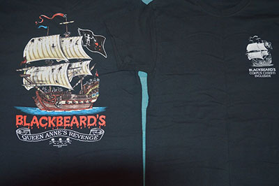 surrender blackbeards t-shirts